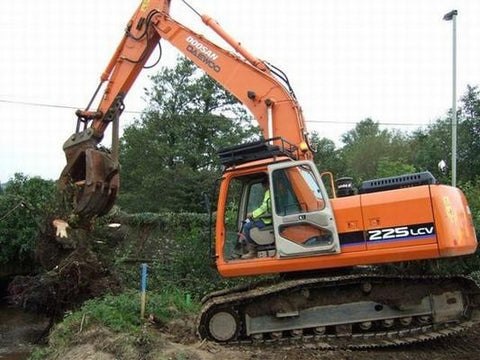 Doosan Daewoo 225LC-V Excavator Service Repair Workshop Manual DOWNLOAD