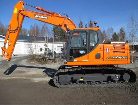 Doosan Daewoo DX160LC Excavator Parts Manual DOWNLOAD
