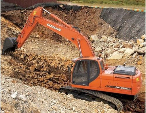 Doosan Daewoo DX225LC Excavator Service Repair Workshop Manual DOWNLOAD