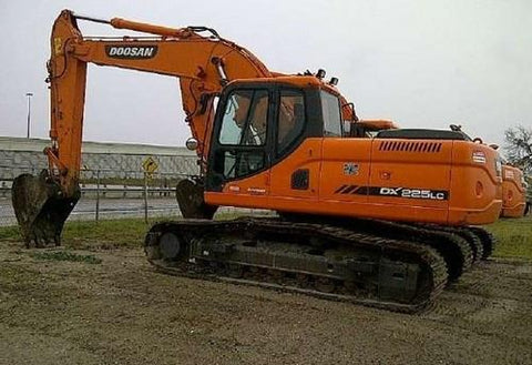 Doosan Daewoo DX225LC Excavator Parts Manual DOWNLOAD