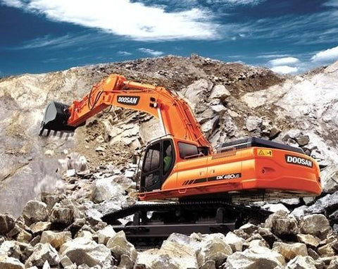 Doosan Daewoo DX480LC DX520LC Hydraulic Excavator Service Repair Workshop Manual DOWNLOAD