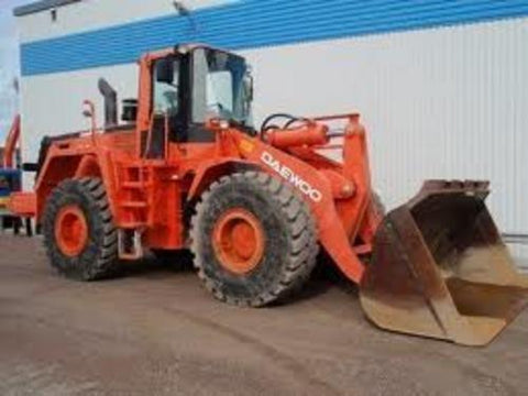 Doosan Daewoo Mega 300-V Wheel Loader Service Repair Workshop Manual DOWNLOAD