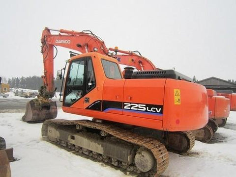 Doosan Daewoo S225LC-V Excavator Parts Manual DOWNLOAD