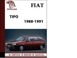 Fiat Tipo 1988-1991 Repair Service Manual PDF
