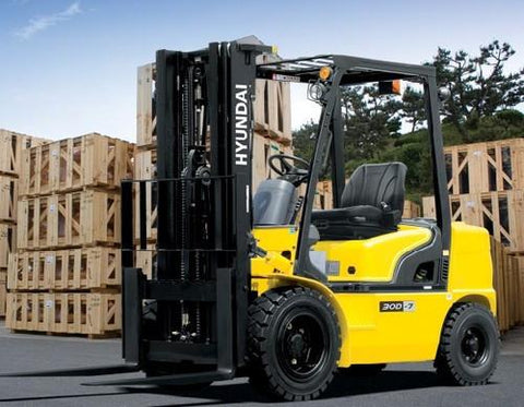 HYUNDAI FORKLIFT TRUCK 20D-7 / 25D-7 / 30D-7 / 33D-7 SERVICE REPAIR MANUAL