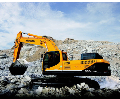 HYUNDAI R330LC-9A CRAWLER EXCAVATOR SERVICE REPAIR MANUAL - Best Manuals