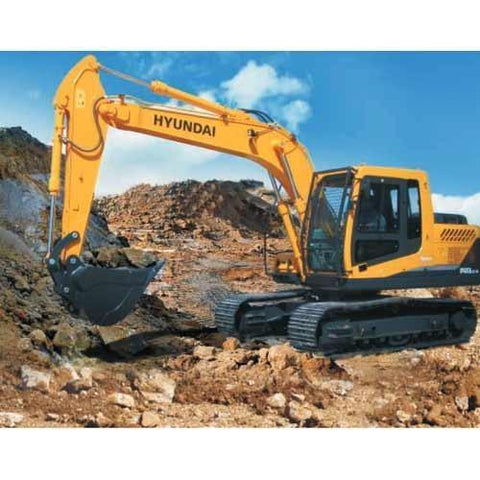 HYUNDAI R340LC-7 (india) CRAWLER EXCAVATOR SERVICE REPAIR MANUAL - Best Manuals