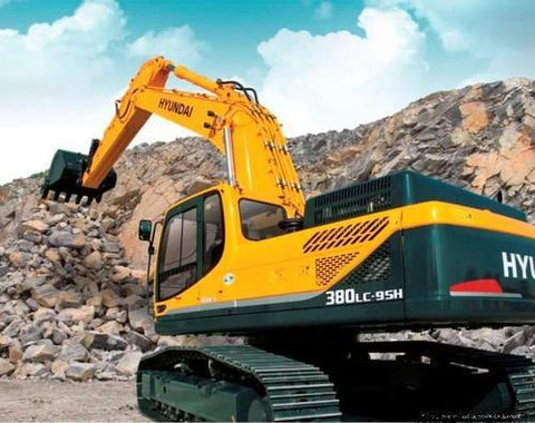 Hyundai R380LC-9SH Crawler Excavator Service Repair Workshop Manual DOWNLOAD