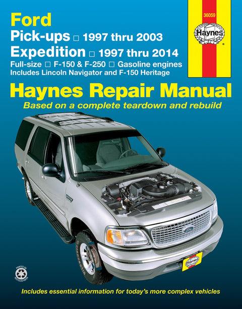 1997 Ford Expedition Haynes Service Repair Manual