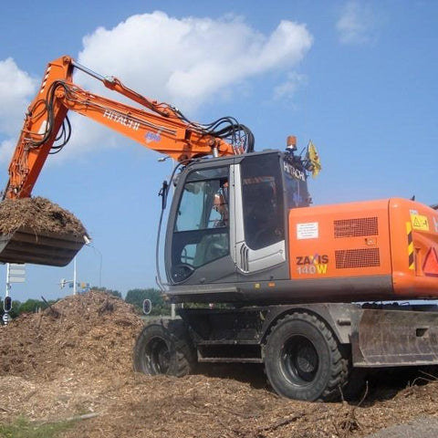 Hitachi Zaxis 140W-3 Excavator Complete Service Manual