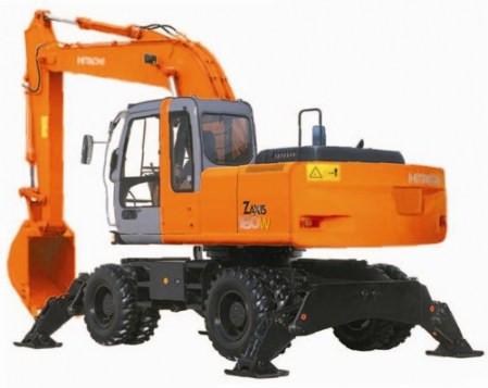 Hitachi Zaxis 180W Excavator Complete Service Manual