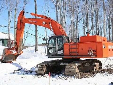 Hitachi Zaxis 450, 450LC, 450H, 450LCH Excavator Complete Service Manual
