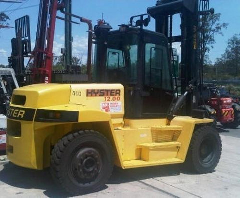 Hyster H007 (H8.00XM, H9.00XM, H10.00XM, H12.00XM Europe) Forklift Service Repair Workshop Manual DOWNLOAD - Best Manuals