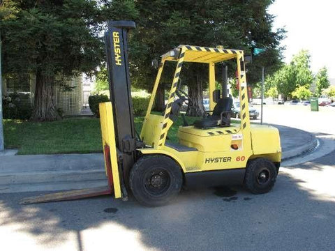 Hyster J006 (H6.0-7.0FT Europe) Forklift Service Repair Workshop Manual DOWNLOAD - Best Manuals