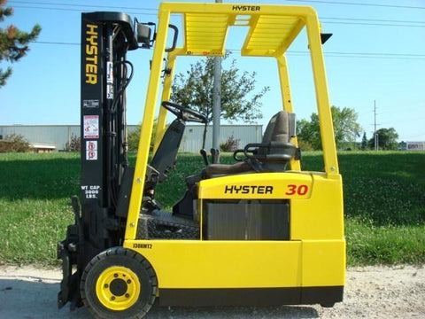 Hyster J30XMT2, J35XMT2, J40XMT2 (H160) Forklift Parts & Service Manual