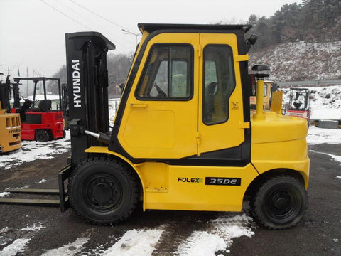 Hyundai 35D / 40D / 45D-7, 35DS / 40DS / 45DS-7 Forklift Truck Service Repair Workshop Manual DOWNLOAD