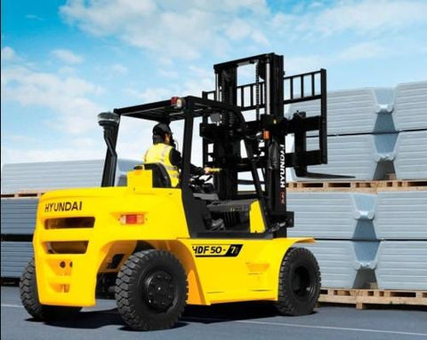 Hyundai HDF50-7S,HDF70-7S Forklift Truck Service Repair Workshop Manual DOWNLOAD