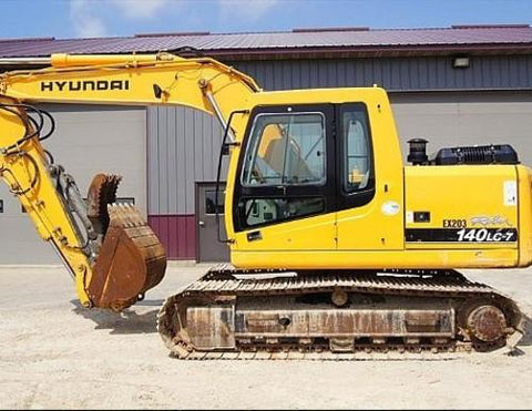 Hyundai R140LC-7 Crawler Excavator Service Repair Workshop Manual DOWNLOAD