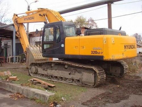 Hyundai R320LC-7 Crawler Excavator Service Repair Workshop Manual DOWNLOAD