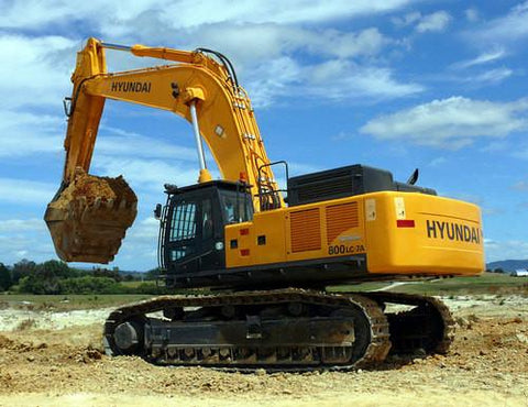 Hyundai R800LC-7A Crawler Excavator Service Repair Workshop Manual DOWNLOAD