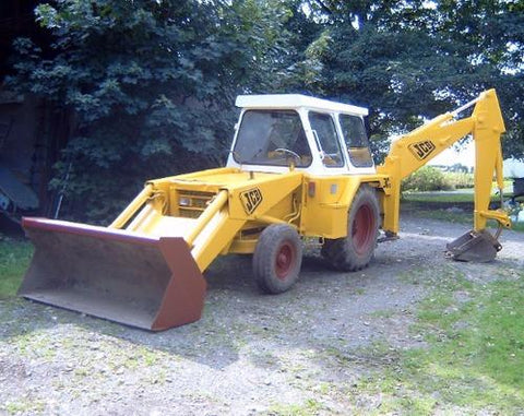 JCB 3 3C 3CS 3D Excavator Loader Repair Service Manual