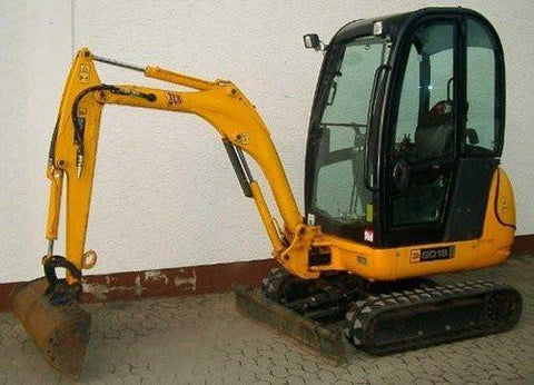 JCB 8014 8016 8018 Mini Excavator Service Repair Workshop Manual DOWNLOAD