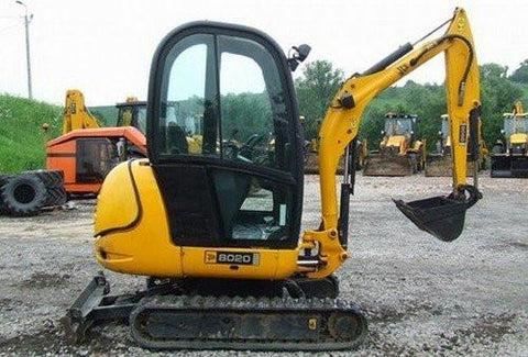 JCB 8020 Mini Excavator Service Repair Workshop Manual DOWNLOAD