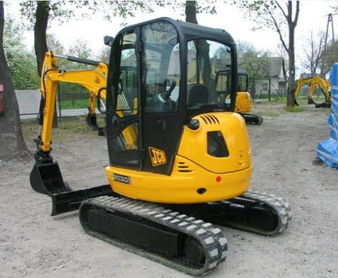 JCB 8025Z 8030Z 8035Z Mini Excavator Service Repair Workshop Manual DOWNLOAD
