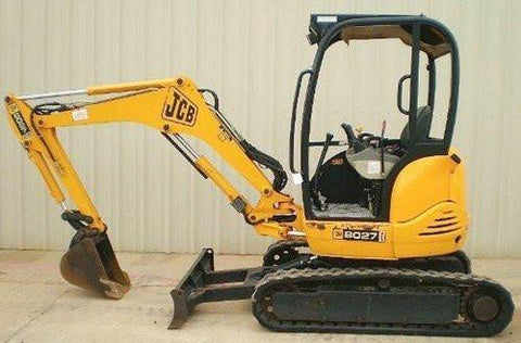 JCB 8027Z 8032Z Mini Excavator Service Repair Workshop Manual INSTANT DOWNLOAD - Best Manuals