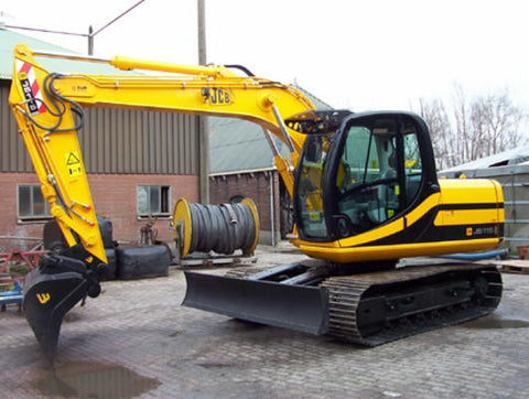 JCB JS115 JS130 JS130LC JS145 JS160 JS180 Tracked Excavator Service Repair Workshop Manual DOWNLOAD - Best Manuals