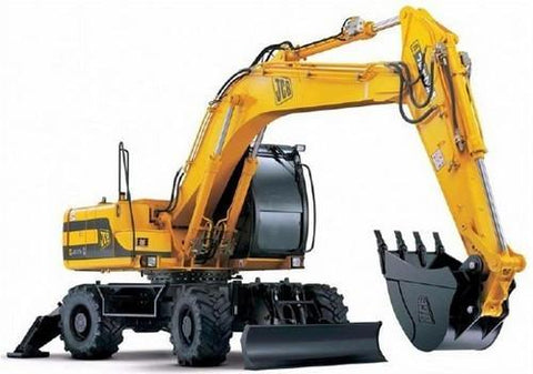 JCB JS175W Auto Wheeled Excavator Service Repair Workshop Manual INSTANT DOWNLOAD - Best Manuals