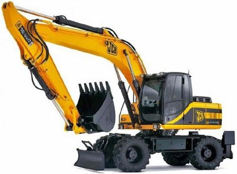 JCB JS200W Auto Tier3 Wheeled Excavator Service Repair Workshop Manual DOWNLOAD