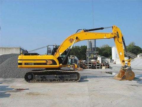 JCB JS330 Auto Tier II and Tier III Tracked Excavator Service Repair Manual INSTANT DOWNLOAD - Best Manuals