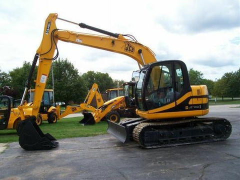 JCB JZ140 Tier II Tracked Excavator Service Repair Factory Manual INSTANT DOWNLOAD - Best Manuals