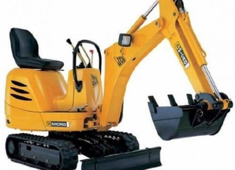 JCB MICRO, MICRO PLUS, 8008, 8010 EXCAVATOR SERVICE REPAIR WORKSHOP MANUAL S/N: #00688