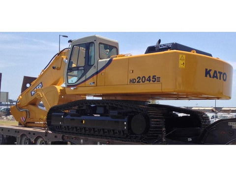 KATO HD2045III Excavator Workshop Service Repair Manual PDF
