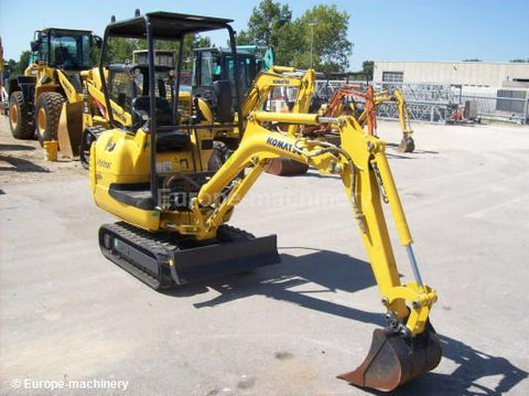 Komatsu PC12R-8 PC15R-8 Hydraulic Excavator Service Repair Workshop Manual DOWNLOAD