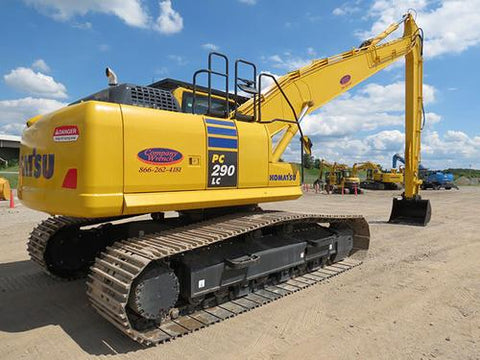 Komatsu PC290LC-6K, PC290NLC-6K Hydraulic Excavator Operation & Maintenance Manual DOWNLOAD  (S/N: K30001 and up)