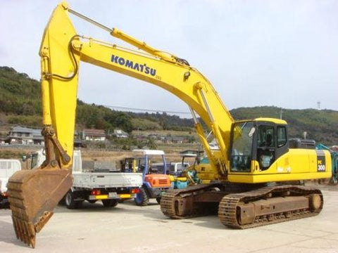 Komatsu PC300-7, PC300LC-7, PC350-7, PC350LC-7 Hydraulic Excavator Service Repair Workshop Manual DOWNLOAD (SN:40001 and up, 20001 and up)