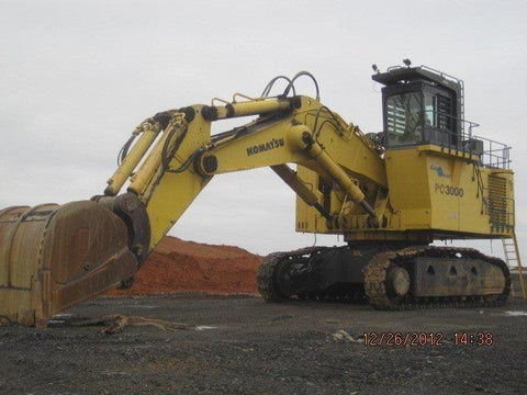 Komatsu PC3000-1 Hydraulic Mining Shovel Service Repair Workshop Manual DOWNLOAD (SN: 6199) - Best Manuals