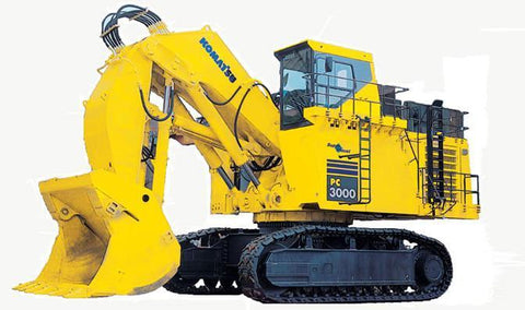 Komatsu PC3000-6 Hydraulic Mining Shovel Service Repair Workshop Manual DOWNLOAD (SN: 6219) - Best Manuals