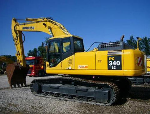 Komatsu PC340-6K, PC340LC-6K, PC340NLC-6K Hydraulic Excavator Operation & Maintenance Manual DOWNLOAD (S/N: K30001 and up)