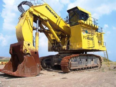Komatsu PC4000-6 Hydraulic Mining Shovel Service Repair Workshop Manual DOWNLOAD (SN: 8152) - Best Manuals