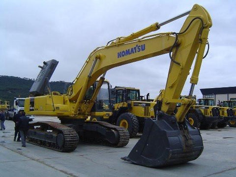 Komatsu PC450-6K, PC450LC-6K Hydraulic Excavator Operation & Maintenance Manual DOWNLOAD (S/N: K30001 and up)