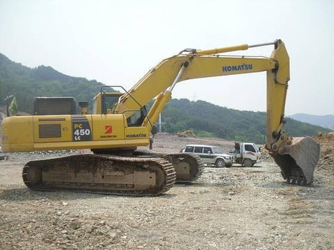 Komatsu PC450-8, PC450LC-8 Hydraulic Excavator Operation & Maintenance Manual DOWNLOAD (S/N: K50001 and up)