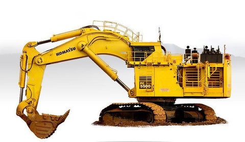 Komatsu PC5500-6 Hydraulic Mining Shovel Service Repair Workshop Manual DOWNLOAD (SN: 15031 and up, 15035 and up) - Best Manuals