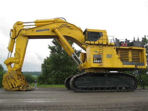 Komatsu PC5500-6 Hydraulic Mining Shovel Service Repair Workshop Manual DOWNLOAD (SN: 15039) - Best Manuals