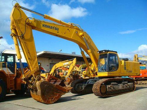 Komatsu PC650-5, PC710-5 Hydraulic Excavator Service Repair Workshop Manual DOWNLOAD (S/N: 20001, 10001 and up)