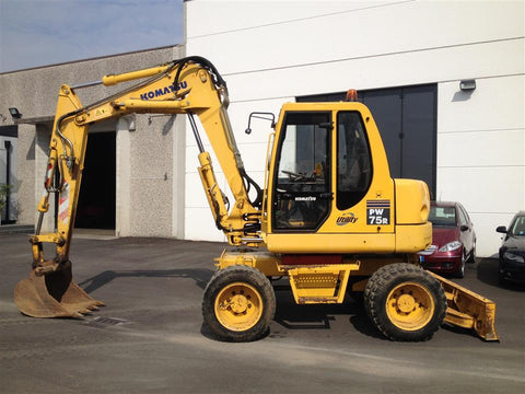 Komatsu PW 75R service repair manual