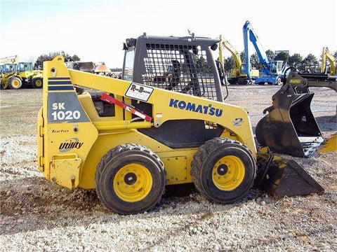 Komatsu SK1020-5 Turbo Skid-Steer Loader Operation & Maintenance Manual DOWNLOAD (SN:37CTF00432 and up)